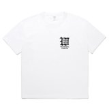 WACKO MARIA/WASHED HEAVY WEIGHT T-SHIRT（WHITE）［プリントT-25春夏］
