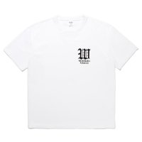 WACKO MARIA/WASHED HEAVY WEIGHT T-SHIRT（WHITE）［プリントT-25春夏］