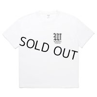 WACKO MARIA/WASHED HEAVY WEIGHT T-SHIRT（WHITE）［プリントT-25春夏］
