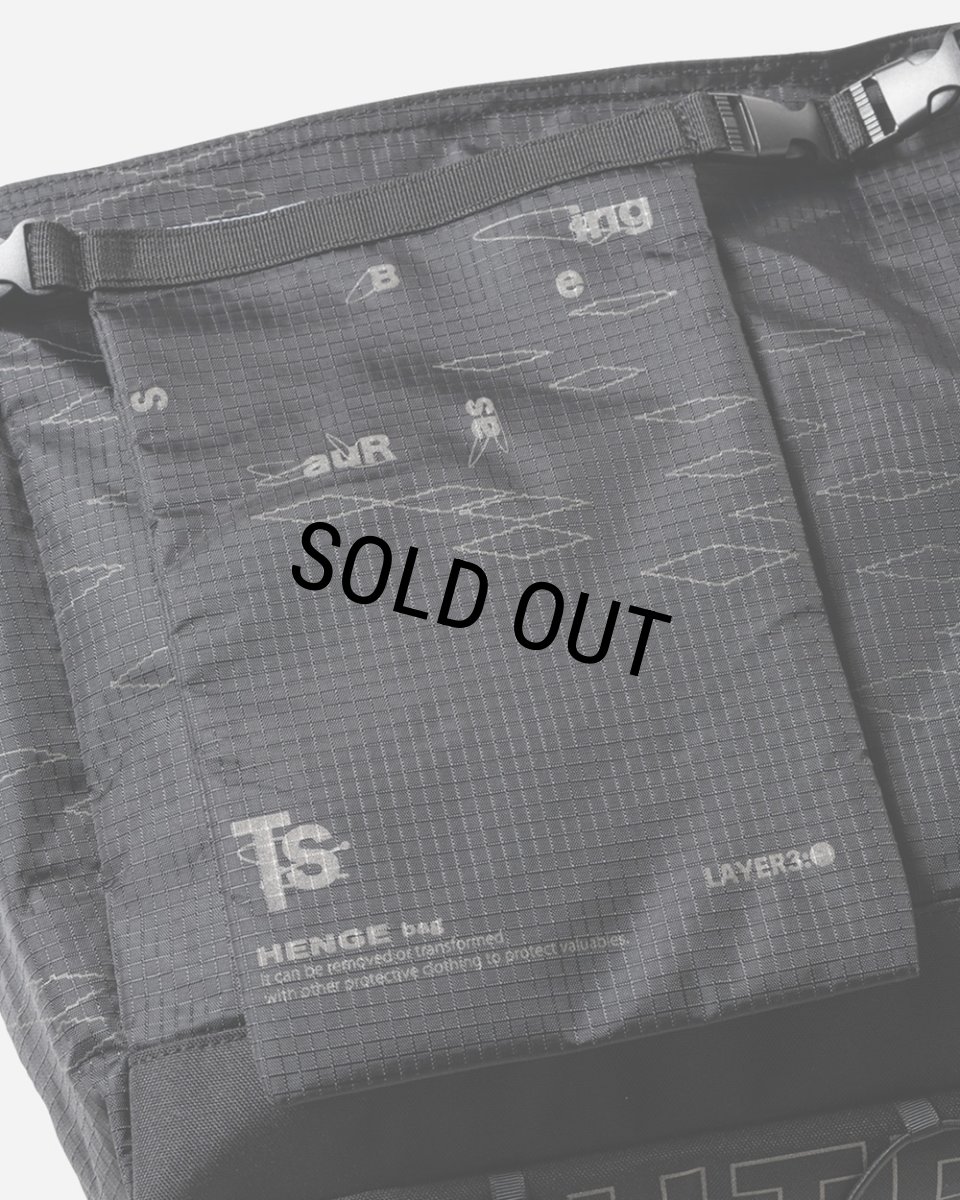 画像6: TIGHTBOOTH x SauRas Being MESSENGER BAG（Black）［メッセンジャーバッグ-25春夏］ (6)