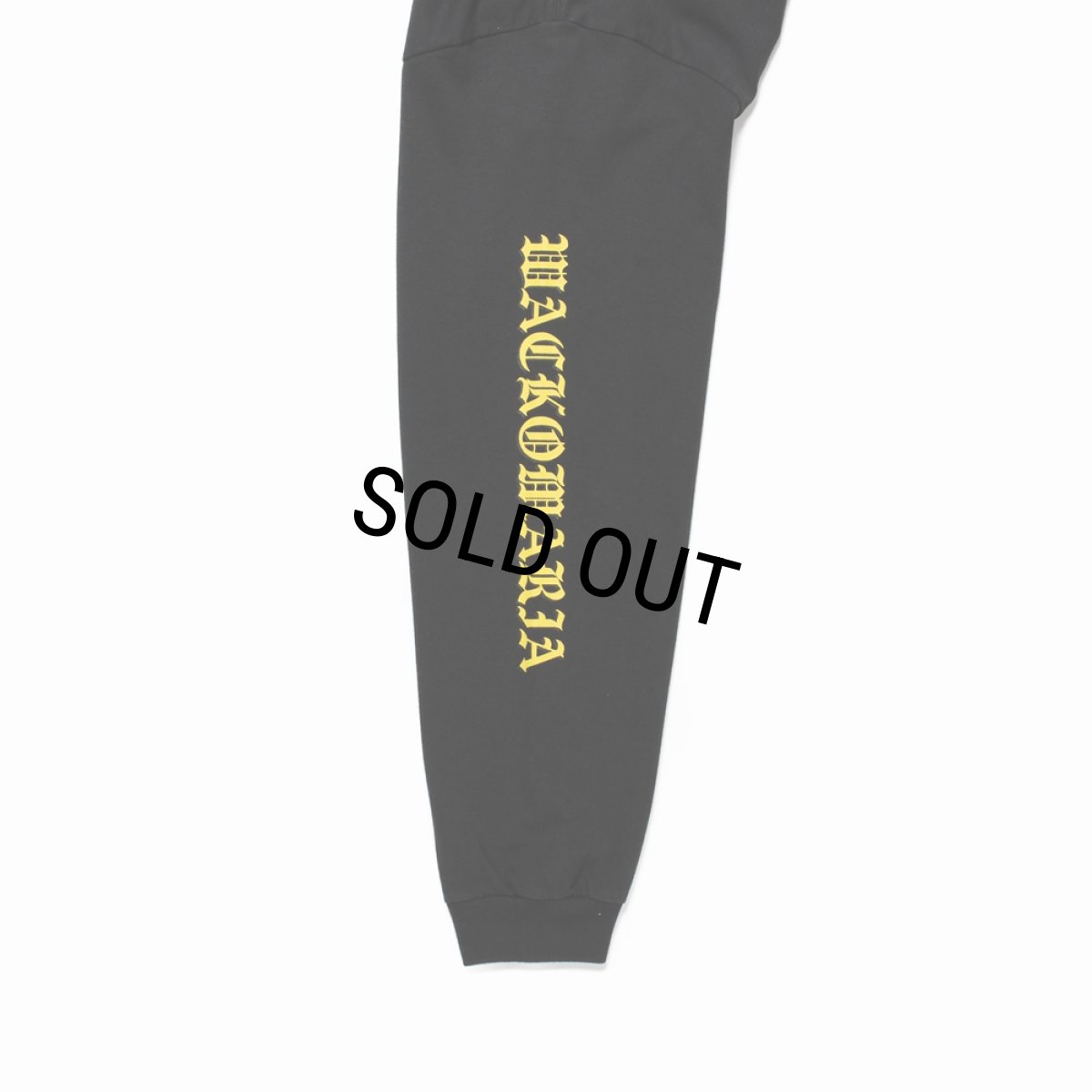 画像3: WACKO MARIA/WASHED HEAVY WEIGHT LONG SLEEVE T-SHIRT（BLACK）［刺繍+プリント長袖T-25春夏］ (3)