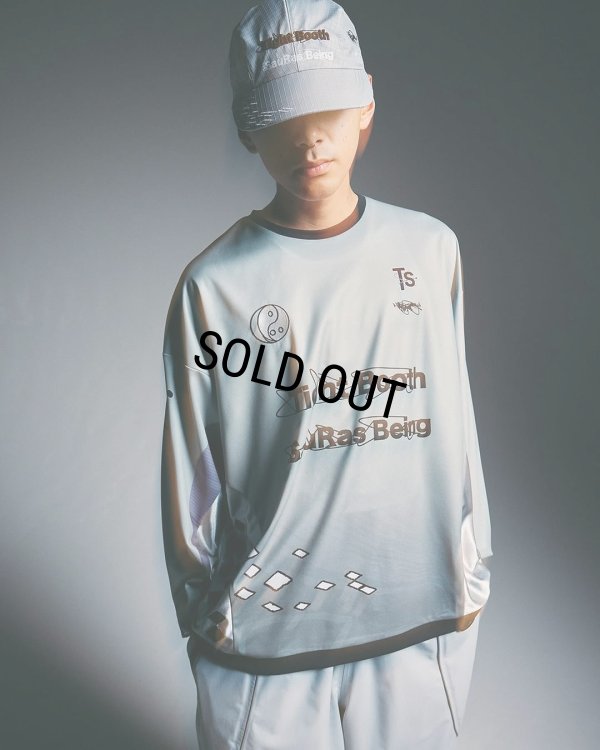 画像4: 【30％OFF】TIGHTBOOTH x SauRas Being L/S SOCCER JERSEY（Grey）［サッカージャージ-25春夏］