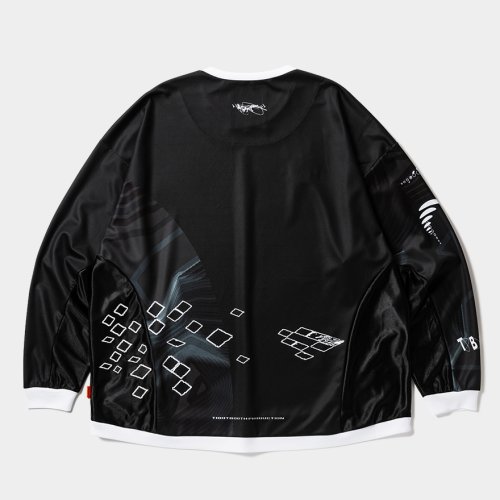 他の写真2: TIGHTBOOTH x SauRas Being L/S SOCCER JERSEY（Black）［サッカージャージ-25春夏］