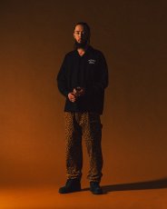 画像3: BlackEyePatch/HWC EMBROIDERED OPEN COLLARED L/S SHIRT(BLACK) (3)