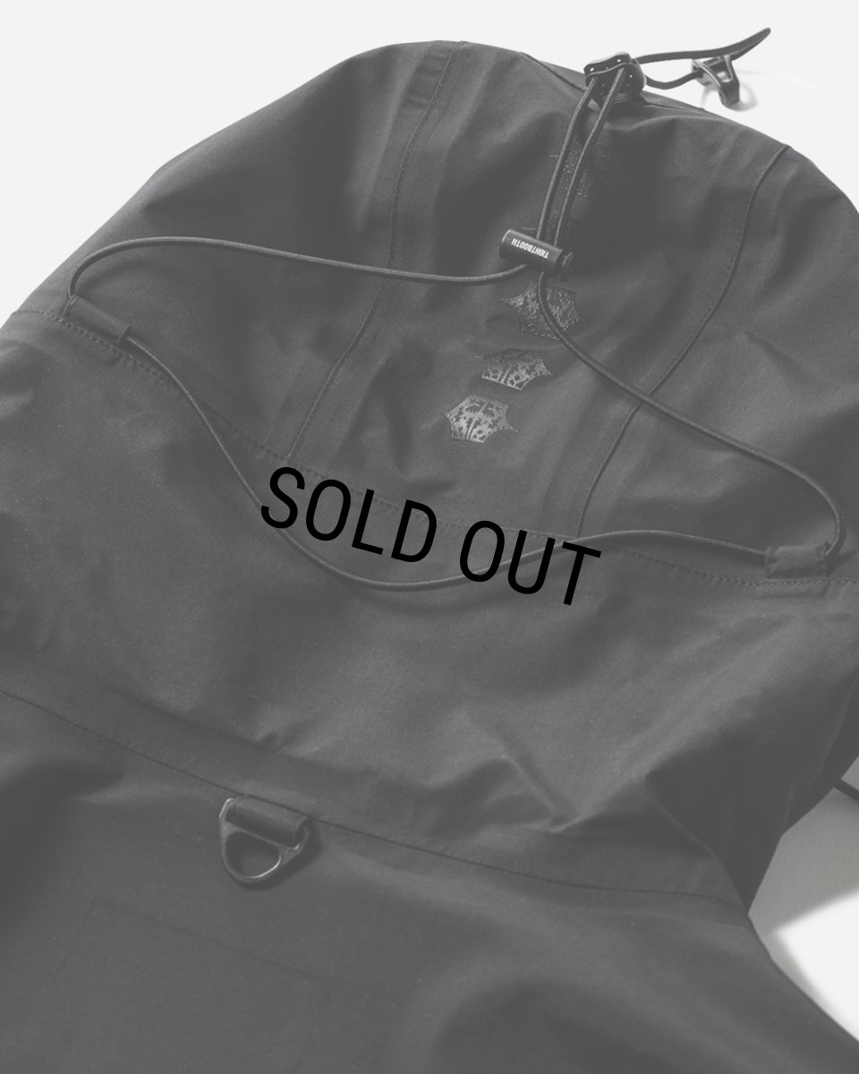 画像16: 【30％OFF】TIGHTBOOTH x SauRas Being MOUNTAIN PARKA（Black）［マウンテンパーカー-25春夏］ (16)