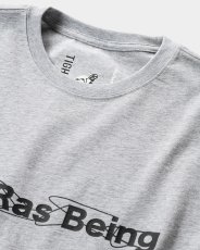 画像4: TIGHTBOOTH x SauRas Being S/S T-SHIRT（Grey）［プリントT-25春夏］ (4)