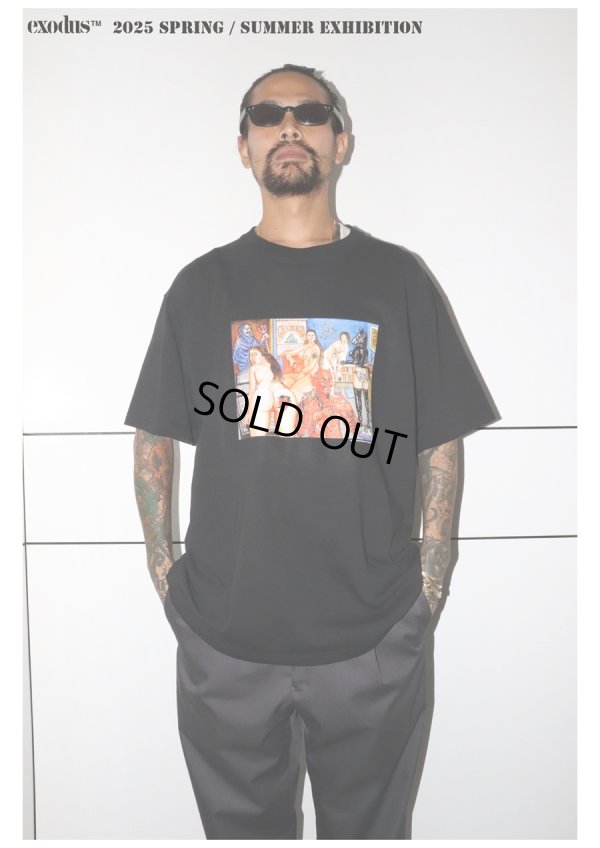 画像2: exodus/TATTOO STUDIO LIFE Tee TYPE-1（BLACK）［プリントT-25春夏］