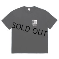 WACKO MARIA/WASHED HEAVY WEIGHT T-SHIRT（BLACK）［プリントT-25春夏］