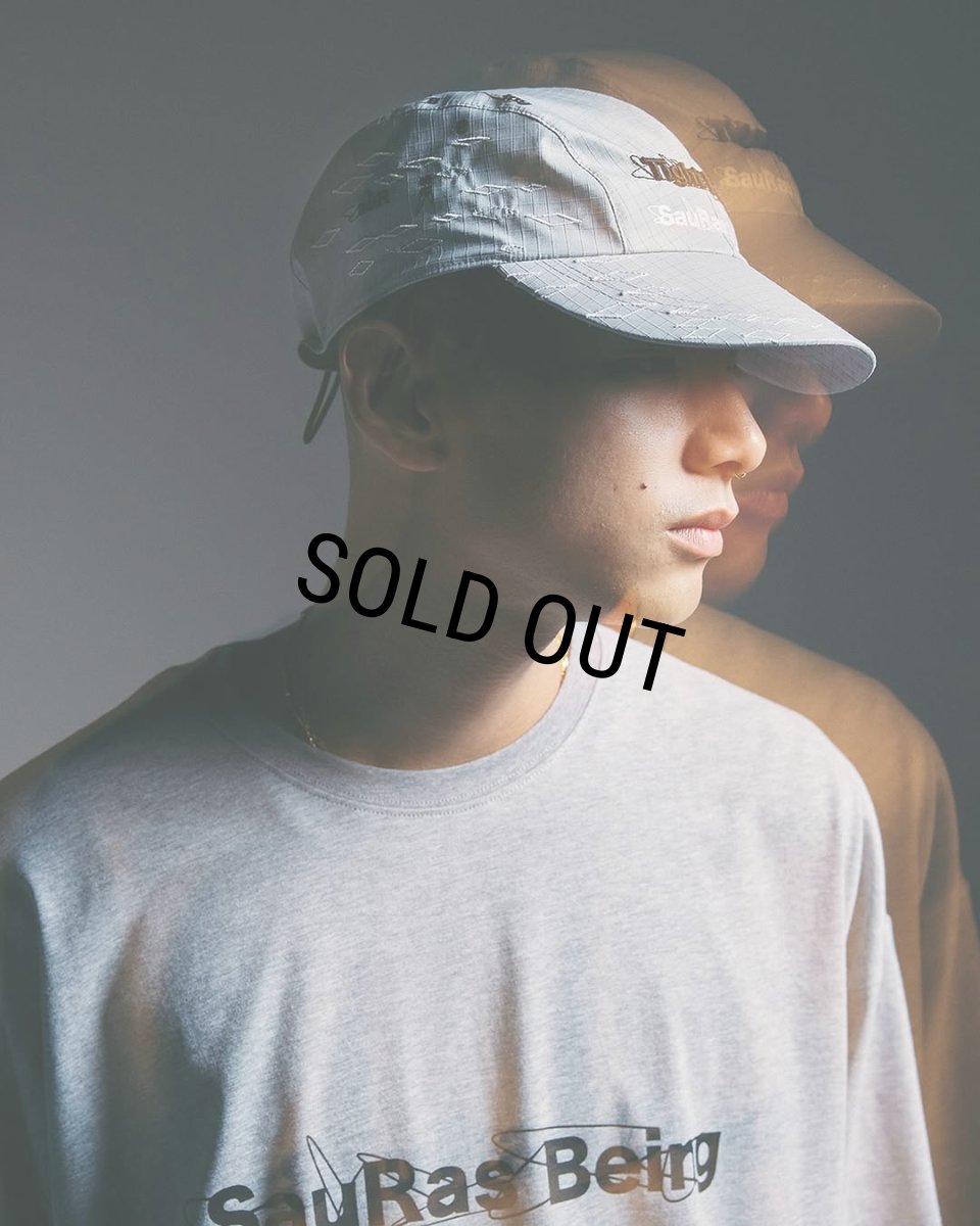 画像10: TIGHTBOOTH x SauRas Being S/S T-SHIRT（Grey）［プリントT-25春夏］ (10)