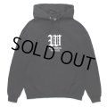 WACKO MARIA/HOODED SWEAT SHIRT（BLACK）［プルオーバーパーカー-25春夏］