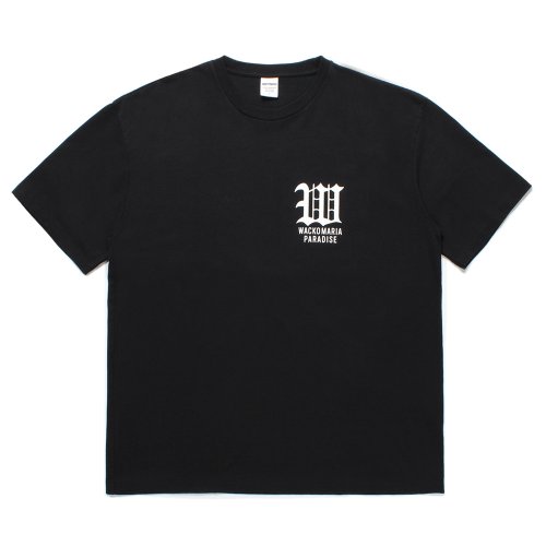 他の写真1: WACKO MARIA/WASHED HEAVY WEIGHT T-SHIRT（BLACK）［プリントT-25春夏］