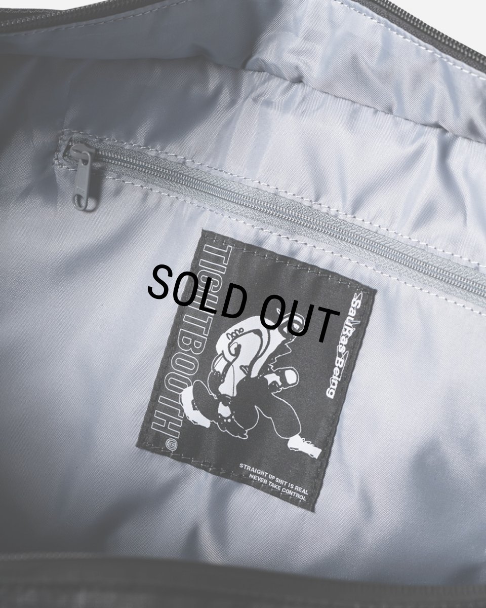 画像13: TIGHTBOOTH x SauRas Being MESSENGER BAG（Black）［メッセンジャーバッグ-25春夏］ (13)