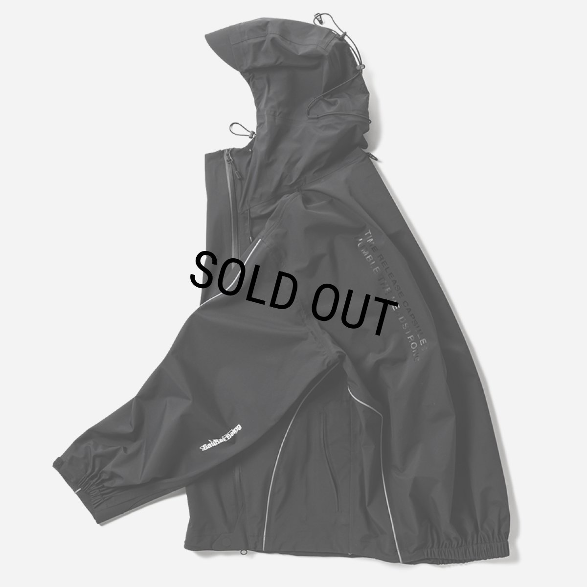 画像3: 【30％OFF】TIGHTBOOTH x SauRas Being MOUNTAIN PARKA（Black）［マウンテンパーカー-25春夏］ (3)