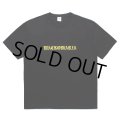 WACKO MARIA/WASHED HEAVY WEIGHT T-SHIRT（BLACK）［プリントT-25春夏］