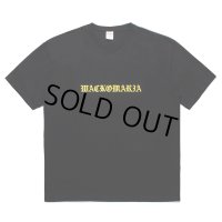 WACKO MARIA/WASHED HEAVY WEIGHT T-SHIRT（BLACK）［プリントT-25春夏］