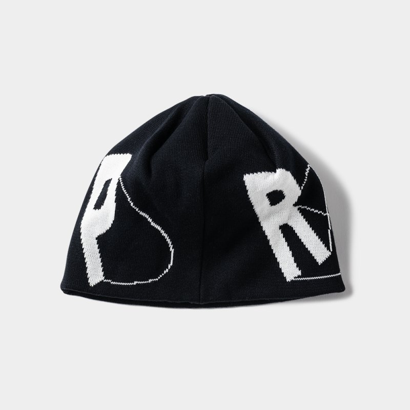 画像2: TIGHTBOOTH x SauRas Being JACQUARD BEANIE（Black）［ジャガードビーニー-25春夏］