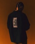 画像4: BlackEyePatch/HWC EMBROIDERED OPEN COLLARED L/S SHIRT（BLACK） (4)