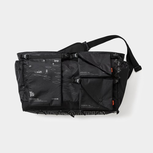 他の写真1: TIGHTBOOTH x SauRas Being MESSENGER BAG（Black）［メッセンジャーバッグ-25春夏］
