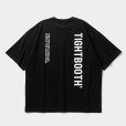 画像2: TIGHTBOOTH x SauRas Being S/S T-SHIRT（Black）［プリントT-25春夏］ (2)