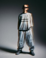 画像3: 【30％OFF】TIGHTBOOTH x SauRas Being L/S SOCCER JERSEY（Grey）［サッカージャージ-25春夏］ (3)