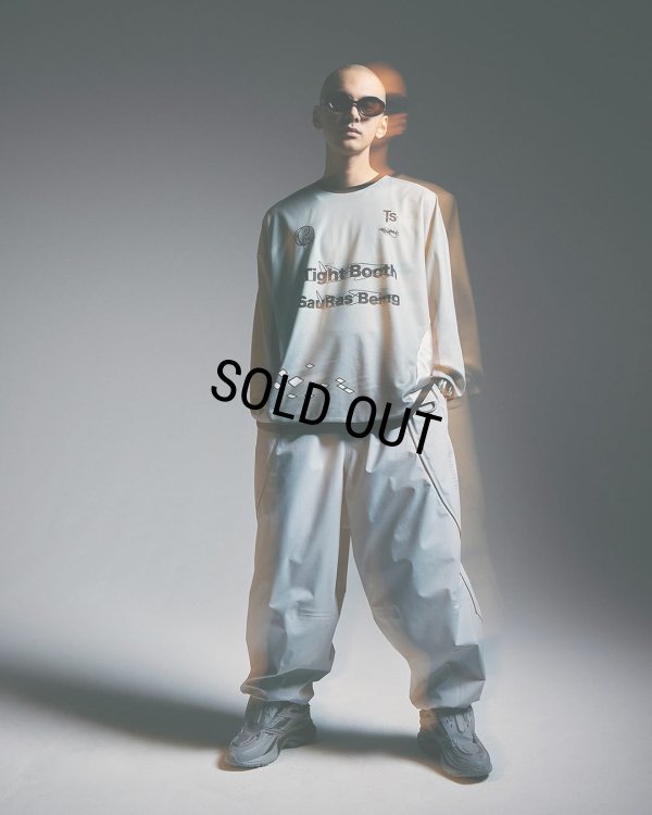 画像3: 【30％OFF】TIGHTBOOTH x SauRas Being L/S SOCCER JERSEY（Grey）［サッカージャージ-25春夏］