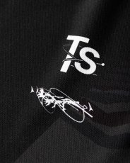 画像4: TIGHTBOOTH x SauRas Being L/S SOCCER JERSEY（Black）［サッカージャージ-25春夏］ (4)