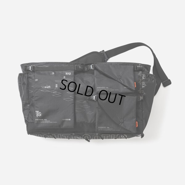 画像1: TIGHTBOOTH x SauRas Being MESSENGER BAG（Black）［メッセンジャーバッグ-25春夏］