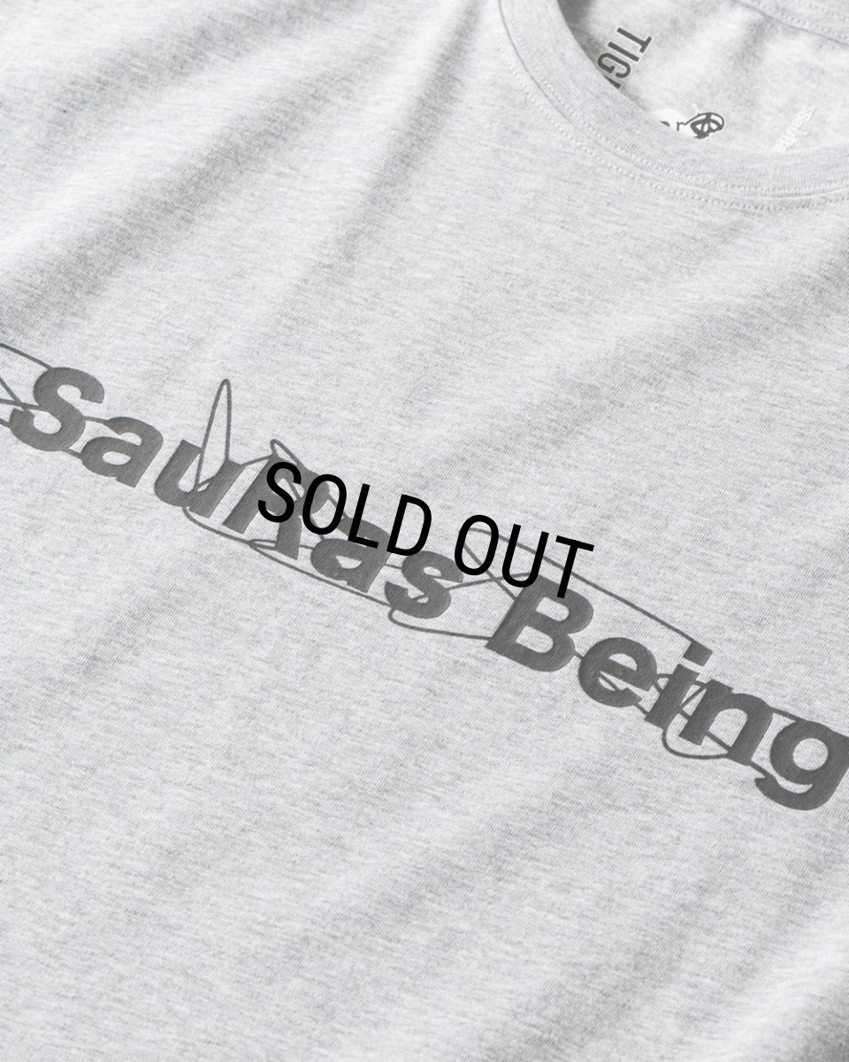 画像5: TIGHTBOOTH x SauRas Being S/S T-SHIRT（Grey）［プリントT-25春夏］ (5)