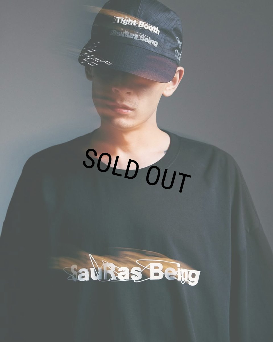 画像4: TIGHTBOOTH x SauRas Being S/S T-SHIRT（Black）［プリントT-25春夏］ (4)
