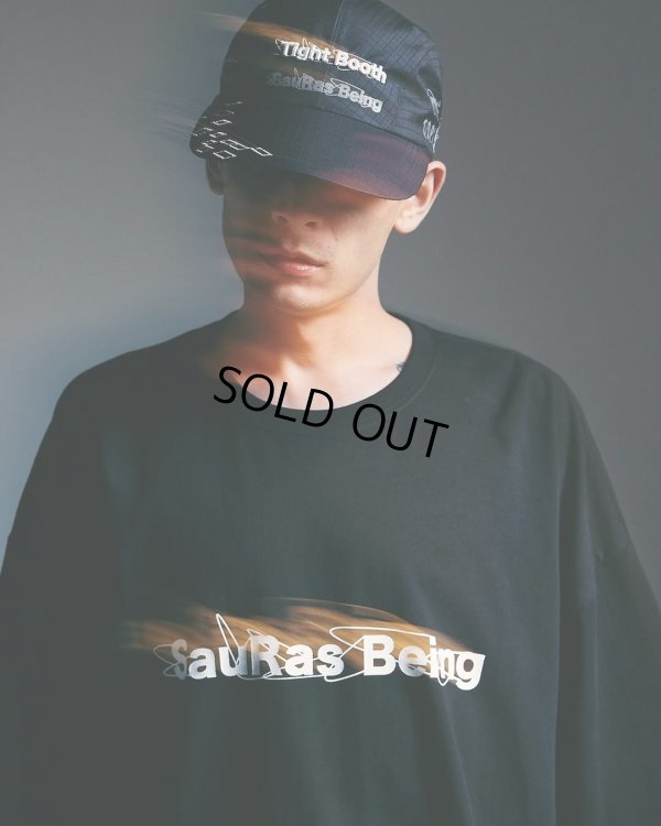 画像4: TIGHTBOOTH x SauRas Being S/S T-SHIRT（Black）［プリントT-25春夏］