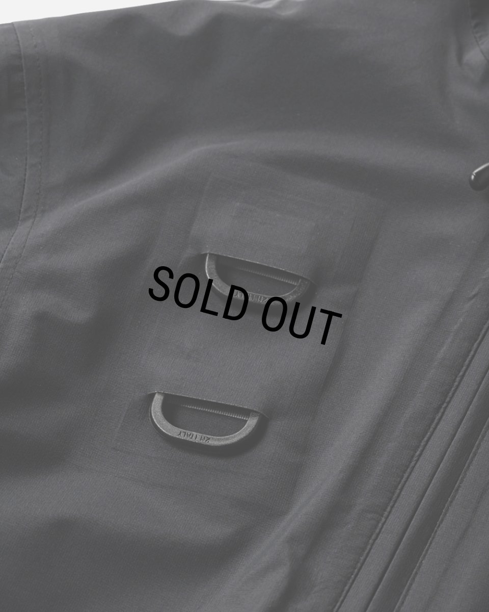 画像8: 【30％OFF】TIGHTBOOTH x SauRas Being MOUNTAIN PARKA（Black）［マウンテンパーカー-25春夏］ (8)