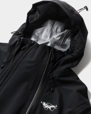 画像4: 【30％OFF】TIGHTBOOTH x SauRas Being MOUNTAIN PARKA（Black）［マウンテンパーカー-25春夏］ (4)