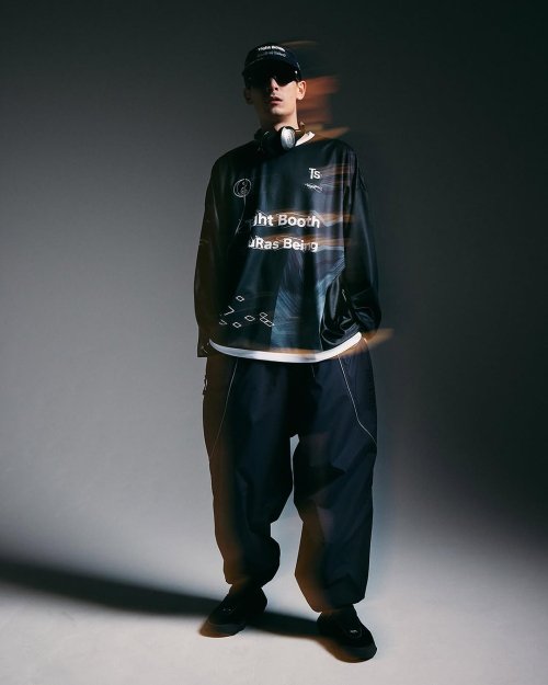 他の写真3: TIGHTBOOTH x SauRas Being L/S SOCCER JERSEY（Black）［サッカージャージ-25春夏］