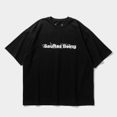画像1: TIGHTBOOTH x SauRas Being S/S T-SHIRT（Black）［プリントT-25春夏］ (1)