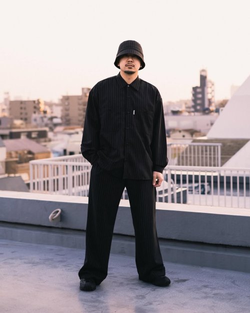 他の写真3: COOTIE PRODUCTIONS/T/W Work L/S Shirt（Stripe）［ワークシャツ-25春夏］