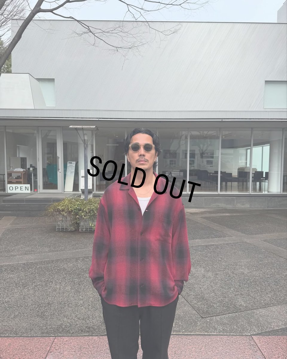 画像5: 【30％OFF】ROTTWEILER/R9 CHAMPION CHECK SHIRT（RED）［チャンピオンチェックシャツ-25春夏］ (5)