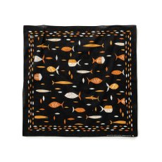 画像1: RATS/BANDANA（BLACK）［バンダナ-25春夏］ (1)