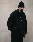 画像3: COOTIE PRODUCTIONS/Abyss Dyed Duck Coverall（Black）［ダックカバーオール-25春夏］ (3)