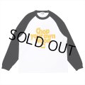 PORKCHOP/CYOW RAGLAN L/S TEE（YELLOW/BLACK）［ラグラン長袖T-25春夏］