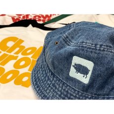 画像5: PORKCHOP/CYOW DENIM HAT（DARK BLUE）［デニムハット-25春夏］ (5)