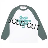 PORKCHOP/CYOW RAGLAN L/S TEE（EMERALD/GREEN）［ラグラン長袖T-25春夏］
