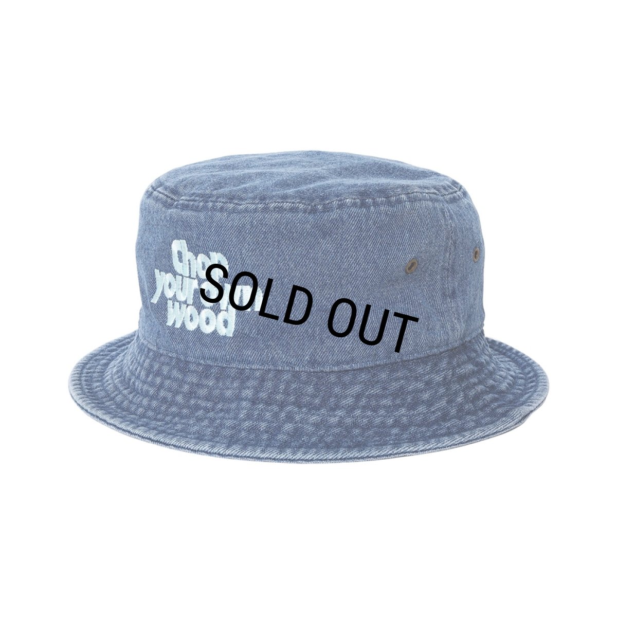 画像2: PORKCHOP/CYOW DENIM HAT（DARK BLUE）［デニムハット-25春夏］ (2)