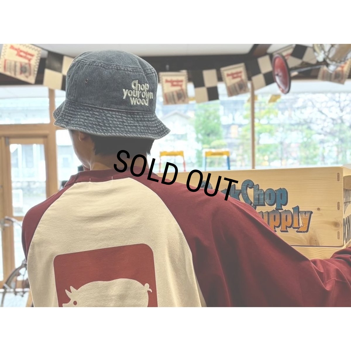 画像6: PORKCHOP/CYOW DENIM HAT（DARK BLUE）［デニムハット-25春夏］ (6)