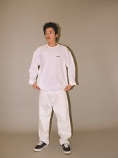 画像4: 【30％OFF】ROUGH AND RUGGED/DESIGN LS（BLACK/PIGMENT）［刺繍+プリント長袖T-25春夏］ (4)