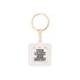 画像1: BlackEyePatch/TRADEMARK CERTIFICATE KEYCHAIN（WHITE） (1)