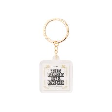 画像1: BlackEyePatch/TRADEMARK CERTIFICATE KEYCHAIN（WHITE） (1)