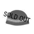 COOTIE PRODUCTIONS/Crochet Cuffless Beanie（Black Line）［カフレスビーニー-25春夏］