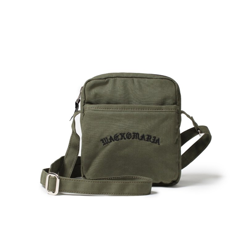 画像1: WACKO MARIA/SPEAK EASY / SMALL SHOULDER BAG（KHAKI）［スモールショルダーバッグ-25春夏］