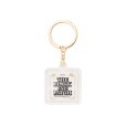 画像2: BlackEyePatch/TRADEMARK CERTIFICATE KEYCHAIN（WHITE） (2)