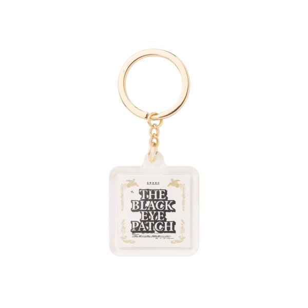 画像2: BlackEyePatch/TRADEMARK CERTIFICATE KEYCHAIN（WHITE）